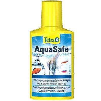 Засіб Tetra для підготовки води в акваріумі Aqua Safe 100мл на 200л 762732 фото