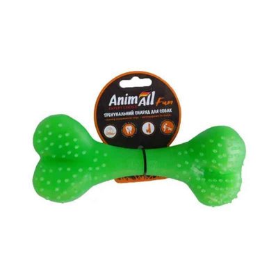 Іграшка для собак Анімал Фан кістка зелена 25 см 113 021 фото