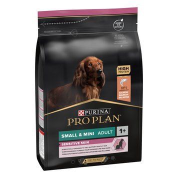 Purina Pro Plan Small&Mini Adult Sensitive Skin Salmon сухой корм для взрослых собак малых пород с чувствительной кожей, с лососем, 7 кг 00-00005665 фото