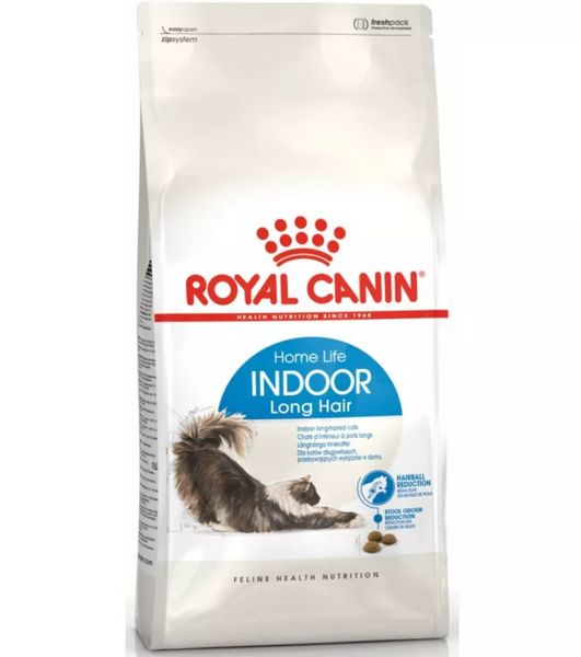 Корм сухой Royal Canin INDOOR LONGHAIR для кошек живущих в помещении 2 кг 25490209 фото