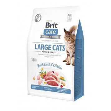 Brit Care Large Cats сухий корм для котів великих порід, 400 г 00-00006537 фото
