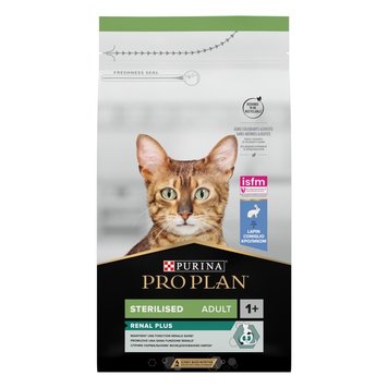 Корм сухий для котів Pro Plan Sterilised Adult 1+ з кроликом 1,5 кг 00-00018115 фото