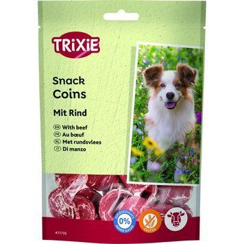 Ласощі для собак Trixie Premio Beef Coins з яловичиною, 100 г 00-00004286 фото