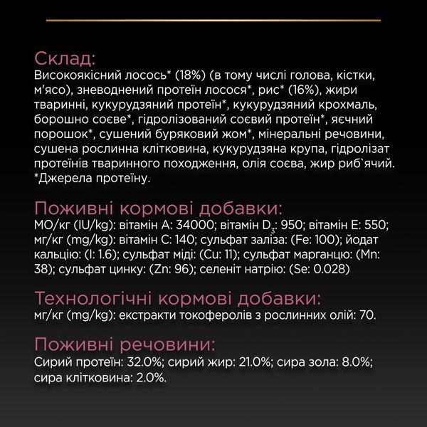 Сухий корм для цуценят малих та мініатюрних порід Purina Pro Plan Small & Mini Puppy Sensitive Skin з лососем 3 кг 00-00000868 фото