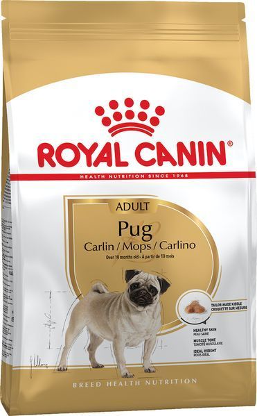 Сухий корм для дорослих собак породи мопс (віком від 10 місяців) Royal Canin (Роял Канін) Pug Adult, 1,5 кг 00-00018528 фото
