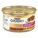 Влажный корм для взрослых кошек Gourmet Gold Кусочки в подливке с уткой и индейкой, 85 г 00-00000118 фото 1