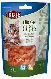 TRIXIE ласощі для котів Premio "Chicken Cubes" курячі кубики, 50 г  00-00004307 фото