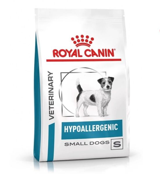 Корм сухий Royal Canin HYPOALLERGENIC SMALL DOG для собак малих порід при харчовій алергії 1 кг 3952010 фото
