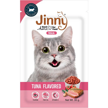 Лакомство для кошек Jinny Snack (Джинни Снек) со вкусом тунца, 35 г СП-00000873 фото
