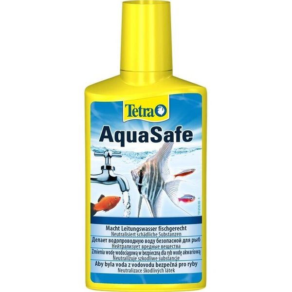 Засіб Tetra для підготовки води в акваріумі Aqua Safe 50 мл на 100 л 198852 фото