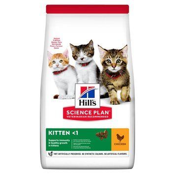Корм сухий для кошенят HILLS Science Plan Kitten з куркою, 1,5 кг 00-00019172 фото