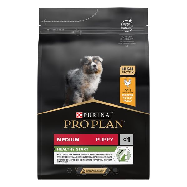 Корм сухий для цуценят Pro Plan Medium Puppy з куркою, 3 кг 00-00018674 фото