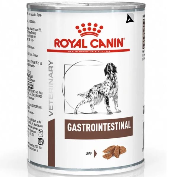 Корм вологий Royal Canin GASTROINTESTINAL DOG для собак при порушенні травлення 400 г 40380041 фото
