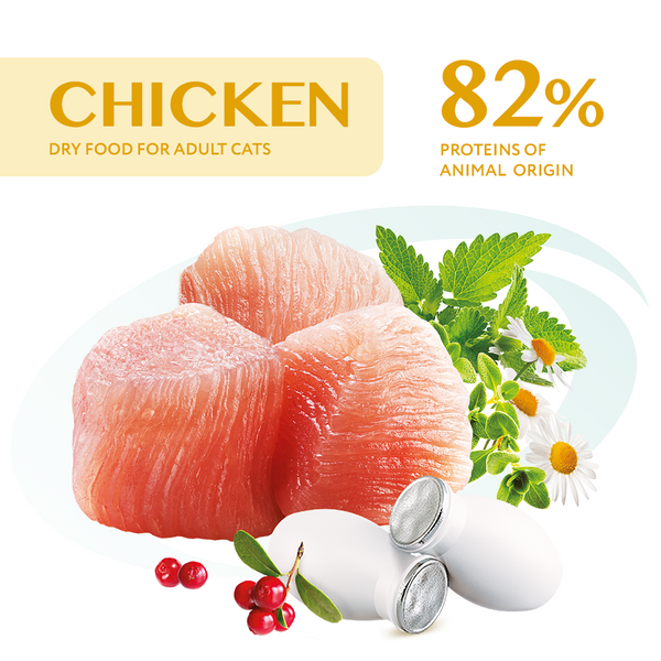 Сухий корм для дорослих котів із куркою Optimeal (Оптіміл) Nutrient Balance, 10 кг 00-00017796 фото