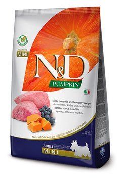 Farmina N&D Pumpkin GF Dog Lamb & Blueberry Adult сухой беззерновой корм для взрослых собак малых пород, с ягненком, тыквой и черникой, 2,5 кг 00-00003665 фото