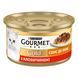 Влажный корм для взрослых кошек Gourmet Gold Соус Де-люкс (Sauce Delicieuse) с кусочками говядины, 85 г 00-00000131 фото 1