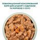 Optimeal вологий корм для цуценят, індичка та морква в соусі 100 г 00-00006610 фото 3