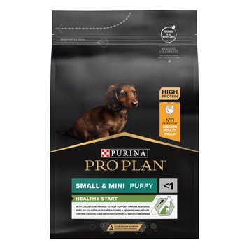 Сухий корм для цуценят мініатюрних та малих порід Pro Plan Small&Mini Puppy Healthy Startз куркою, 700 г 00-00018705 фото